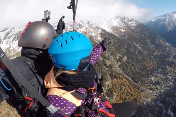 Paragliding in Turin