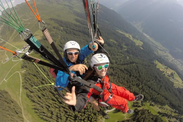 Paragliding in Montafon