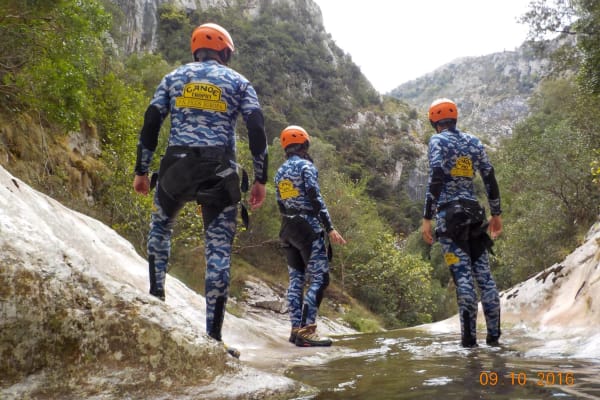 Canyoning in Potes