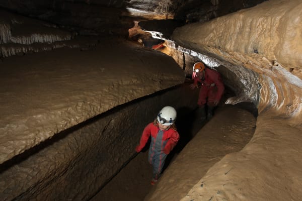 Caving in Ariege