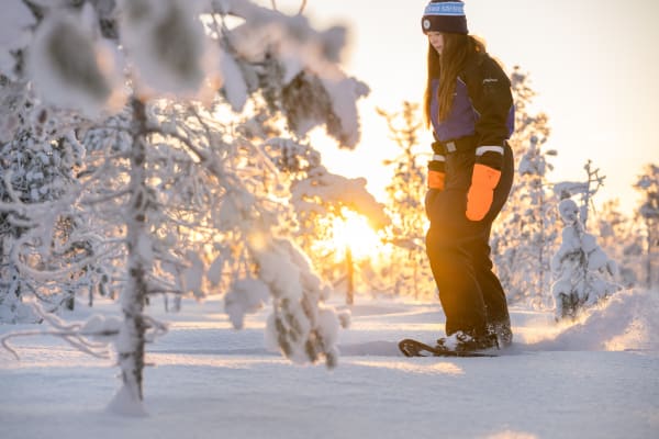 Schneeschuhwandern in Kemi