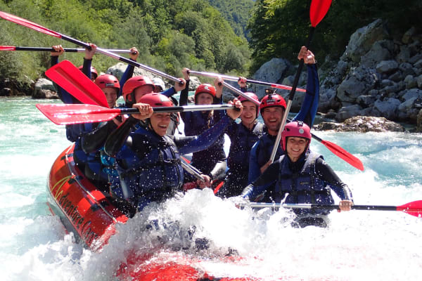 White Water Rafting in Bovec