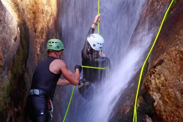Canyoning in Ribeira da Pena
