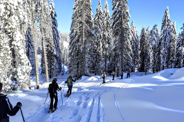 Schneeschuhwandern in Gardasee