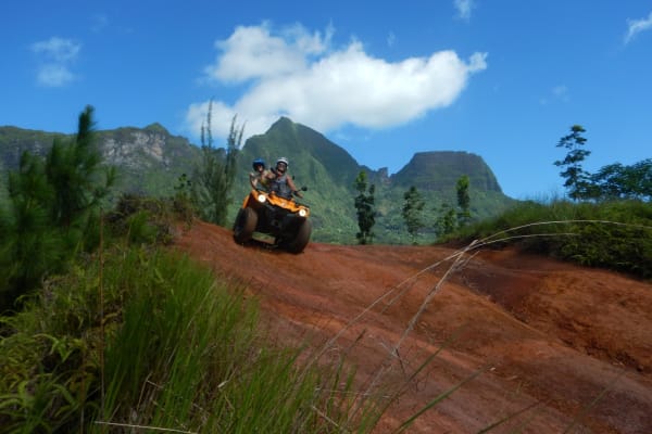 Guided Quad Bike Ride in Moorea