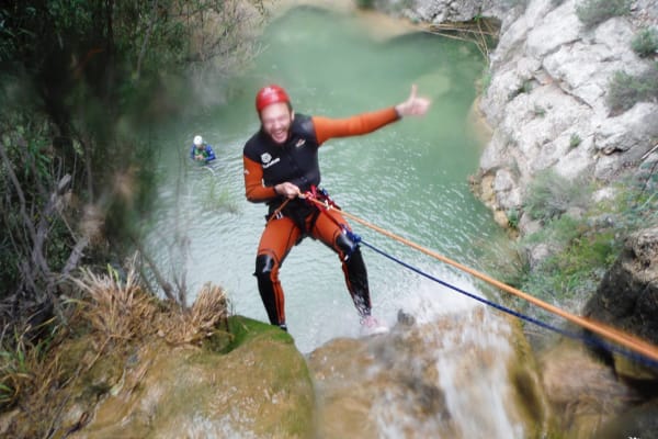 Canyon of Gorge del Centenar, near Castellon