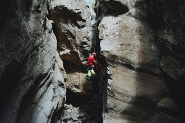 Canyoning in Teide Natural Park, Tenerife