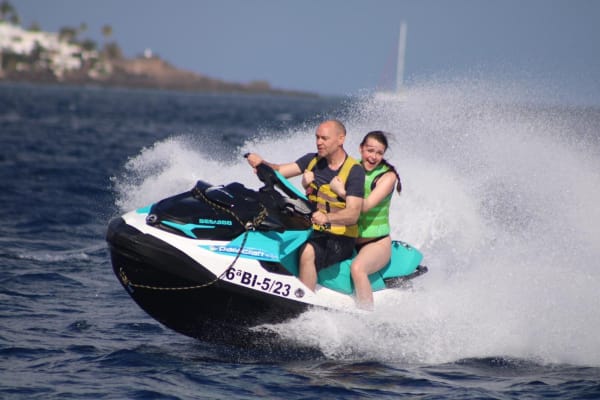 Jet Skiing in Playa Blanca, Lanzarote