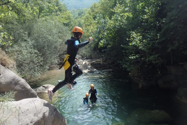 Canyoning in Alta Garrotxa
