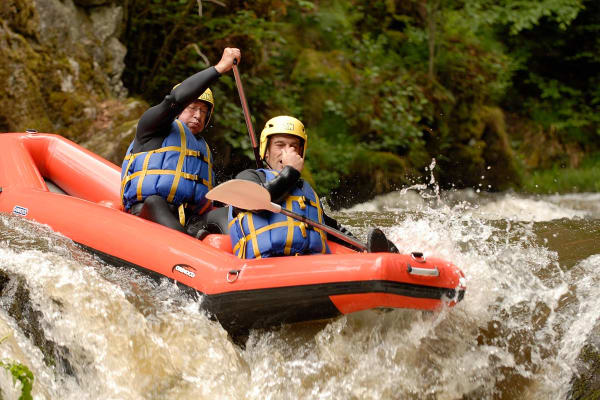 White Water Rafting in Morvan