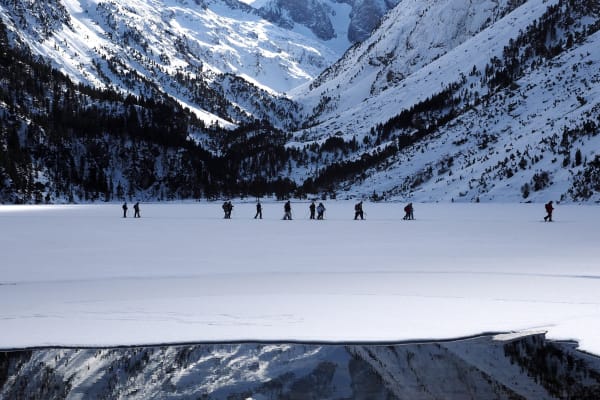 Raquettes à neige à Cauterets