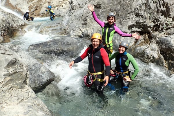 Canyoning in Serre Chevalier