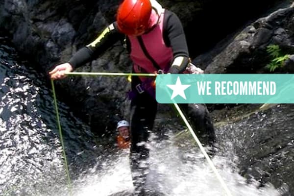 Canyoning in Castelnuovo di Garfagnana