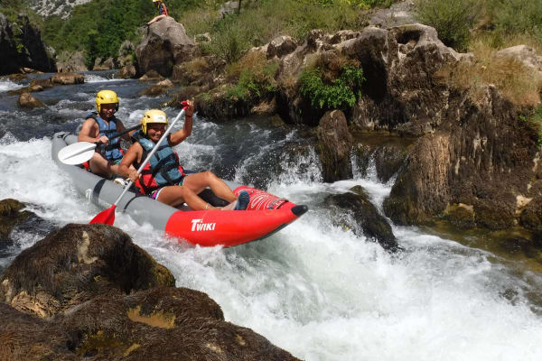 Cano-Rafting in Saint-Guilhem-le-Désert near Montpellier