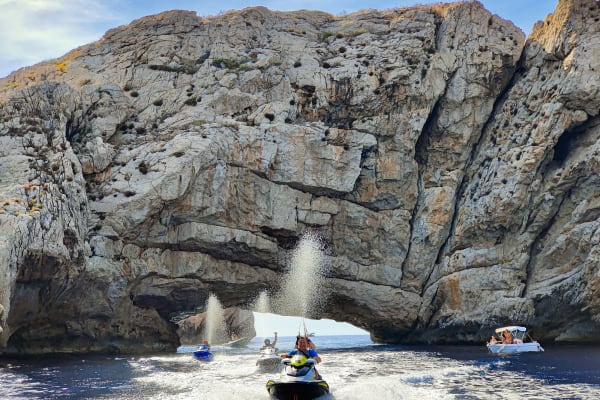 Jet Skiing in Sant Antoni de Portmany, Ibiza