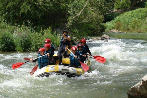 White Water Rafting in Santander