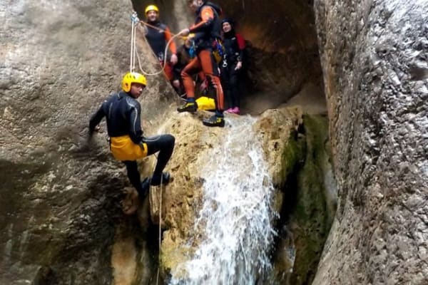 Centenario Gorge of Zucaina canyon near Castellon