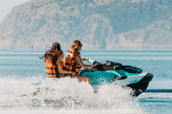 Jet Skiing in Alcudia, Mallorca