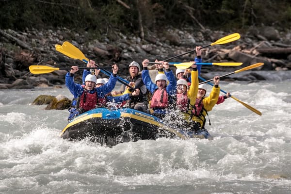 White Water Rafting in Ilanz
