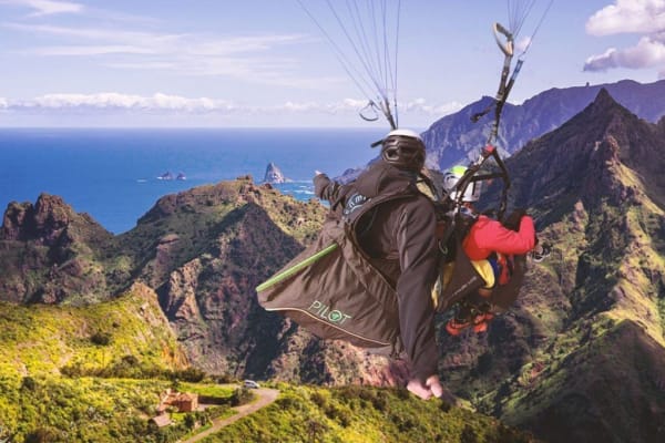 Paragliding in Santa Cruz de Tenerife