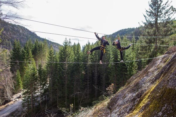Via Ferrata in Evje