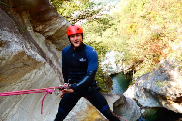 Canyoning à Tessin