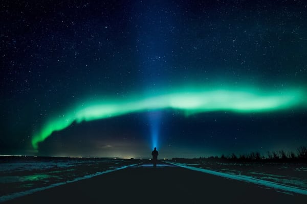 Chasse aux aurores boréales à Reykjavik