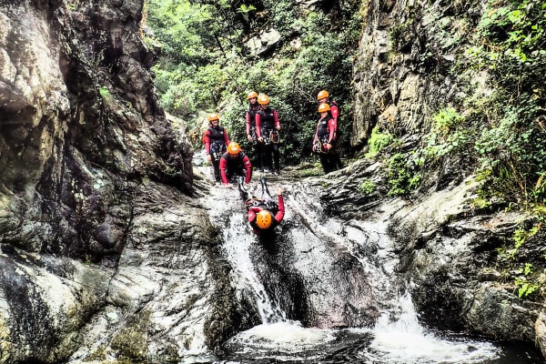 Canyoning in Céret