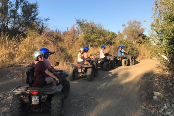 Guided Quad Biking Tour from Cefalù to Castelbuono, Sicily