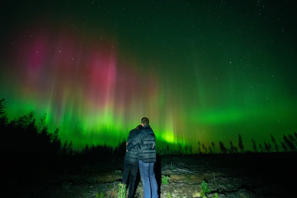 Chasse aux aurores boréales à Kemijärvi