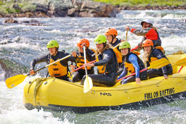 Rafting Excursion on the Numedalslågen River in Dagali near Geilo