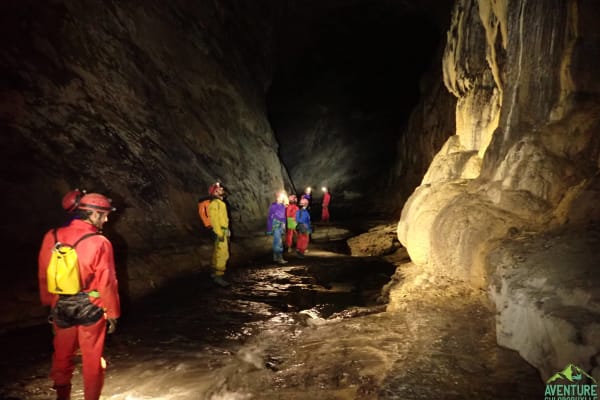 Caving in Laruns