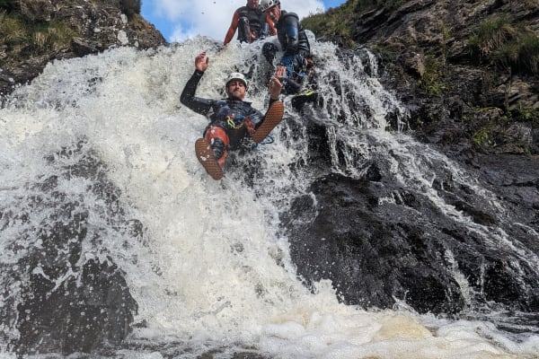 Full day canyoning in Murry’s Canyon in Galloway Forest Park