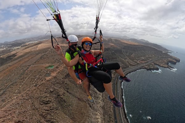 Paragliding in Mogan, Gran Canaria