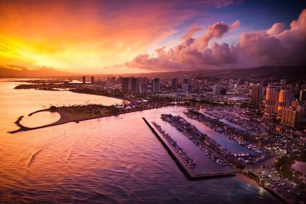 Vol en hélicoptère à Oahu