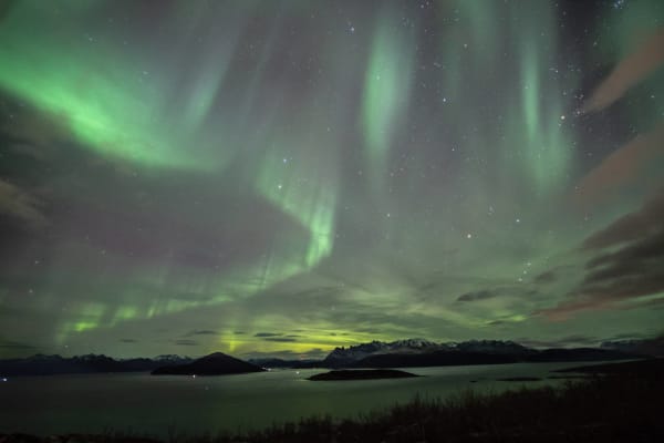 Chasse aux aurores boréales à Skjervøy