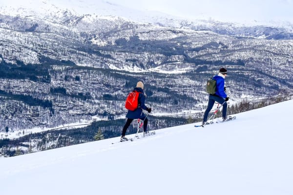 Schneeschuhwandern in Voss