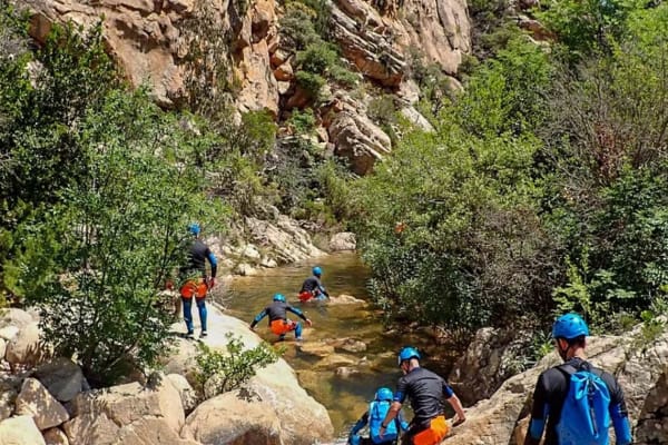 Canyoning in San Teodoro