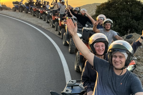 Quad Safari from Mononaftis in Agia Pelagia near Heraklion