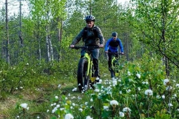 Fat bike à Banff