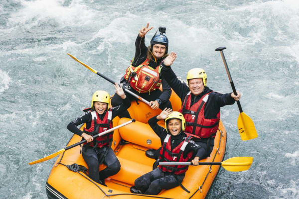 Rafting in La Plagne, Paradiski