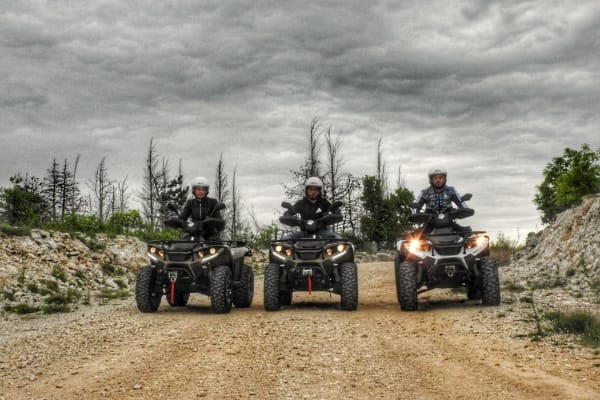 Private Quad Tour Through Dalmatian Hinterland Near Omiš
