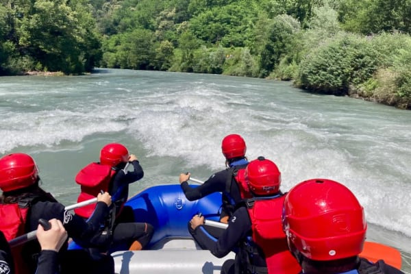 White Water Rafting in Lourdes