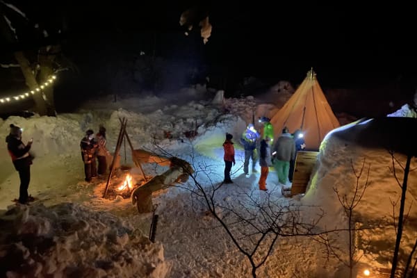 Schneeschuhwandern in Serre Chevalier