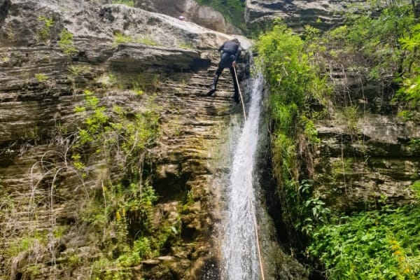 Intermediate Canyoning Excursion in Vikos–Aoos National Park at Deos Canyon