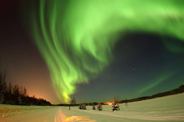 Chasse aux aurores boréales à Fairbanks