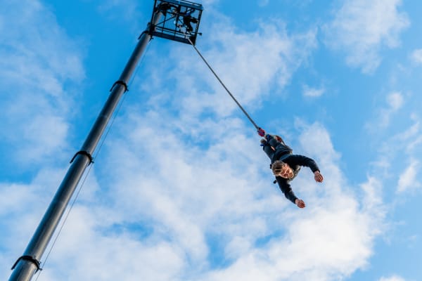 160 ft Bungee Jump near London King's Cross