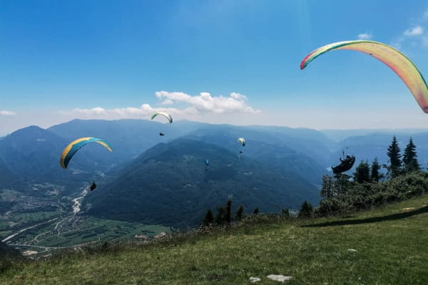 Paragliding in Rome