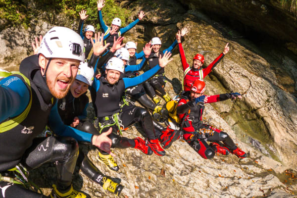 Découverte du canyoning dans la gorge de la Starzlachklamm, Allgäu