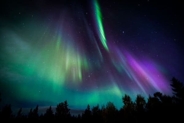 Chasse aux aurores boréales à Ylläs